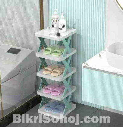 5 Layer Shoe Rack X Design